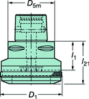 C639127702045A CAPTO ADAPTER - All Tool & Supply