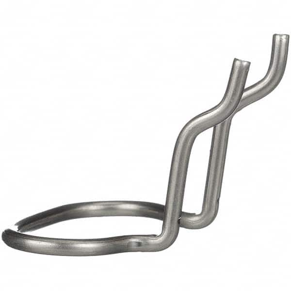 Marlin Steel Wire Products - Pegboard Hooks Type: Single Angled End Hook Projection: 3-1/4 (Inch) - All Tool & Supply