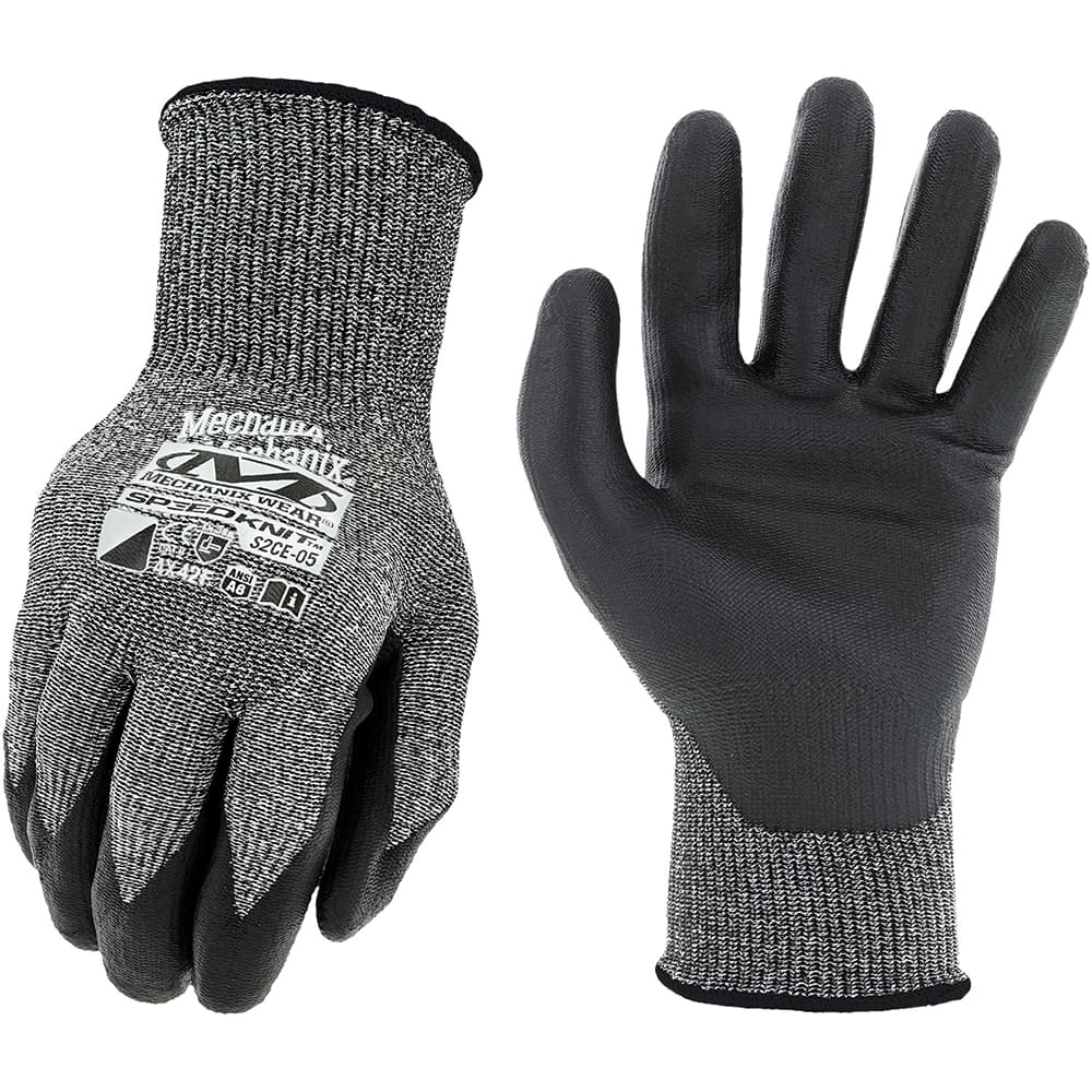 Mechanix Wear - Size M (8), ANSI Cut Lvl A6, Nitrile Coated Cut Resistant Gloves - All Tool & Supply