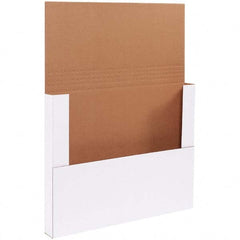 Made in USA - Pack of (50), 11-1/4" Wide x 17-1/4" Long x 2" High Crush Proof Mailers - All Tool & Supply