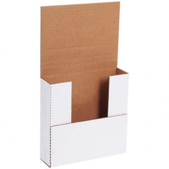 Made in USA - Pack of (50), 7-1/2" Wide x 7-1/2" Long x 2" High Crush Proof Mailers - All Tool & Supply