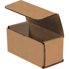 Made in USA - Pack of (50), 2" Wide x 4" Long x 2" High Corrugated Shipping Boxes - All Tool & Supply