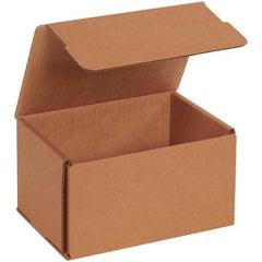 Made in USA - Pack of (50), 4-7/8" Wide x 6-1/2" Long x 3-3/4" High Corrugated Shipping Boxes - All Tool & Supply