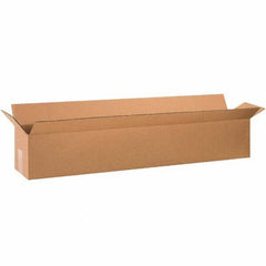 Made in USA - Pack of (5), 10" Wide x 60" Long x 10" High Corrugated Shipping Boxes - All Tool & Supply