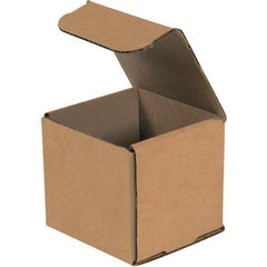 Made in USA - Pack of (50), 6" Wide x 6" Long x 6" High Corrugated Shipping Boxes - All Tool & Supply