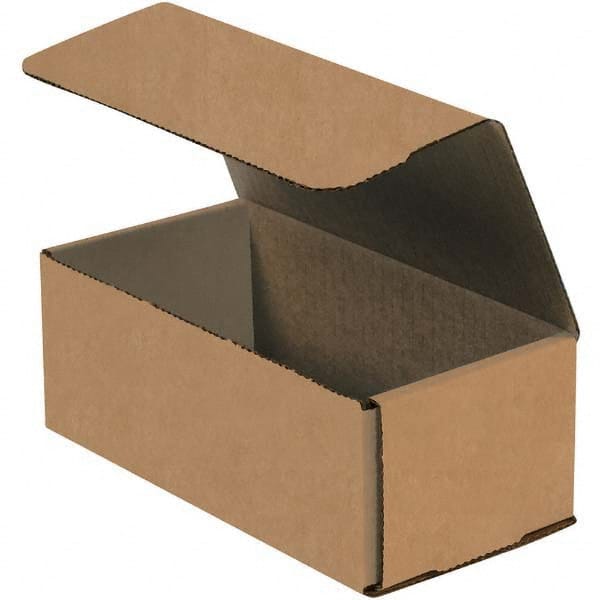 Made in USA - Pack of (50), 5" Wide x 7" Long x 3" High Corrugated Shipping Boxes - All Tool & Supply