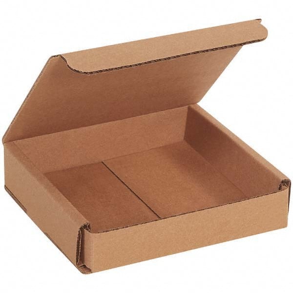 Made in USA - Pack of (50), 5" Wide x 5" Long x 1" High Corrugated Shipping Boxes - All Tool & Supply