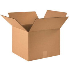 Made in USA - Pack of (15), 16" Wide x 16" Long x 14" High Heavy Duty Corrugated Boxes - All Tool & Supply