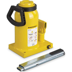 Manual Bottle, Screw, Ratchet & Hydraulic Jacks; Jack Type: Hydraulic Bottle Jack; Load Capacity (Tons): 20; Minimum Height (Inch): 9.203125; Maximum Height (Inch): 18.0625; Base Diameter (Inch): 6.75; Base Width (Inch): 4.75; Base Width (Inch): 6.7700; B