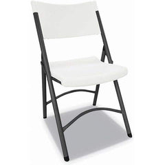 ALERA - Folding Chairs Pad Type: Folding Chair Material: Resin - All Tool & Supply