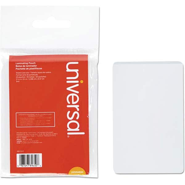 UNIVERSAL - Laminator Accessories Type: Laminating Pouch - All Tool & Supply