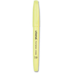 UNIVERSAL - Markers & Paintsticks Type: Highlighters Color: Fluorescent Yellow - All Tool & Supply