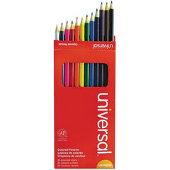 UNIVERSAL - Pens & Pencils Type: Colored Pencil Color: Assorted - All Tool & Supply