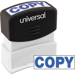 UNIVERSAL - Pre-inked Stock Stamps Type: Message Message: COPY - All Tool & Supply