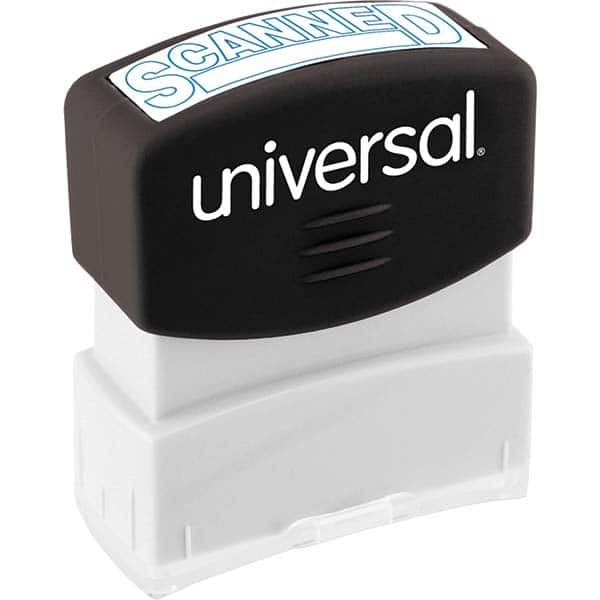 UNIVERSAL - Pre-inked Stock Stamps Type: Message Message: SCANNED - All Tool & Supply