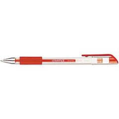 UNIVERSAL - Pens & Pencils Type: Comfort Grip Stick Pen Color: Red - All Tool & Supply