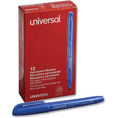 UNIVERSAL - Markers & Paintsticks Type: Permanent Color: Blue - All Tool & Supply