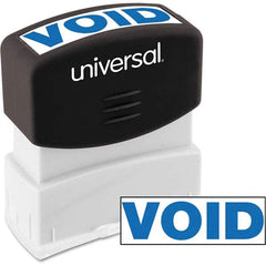 UNIVERSAL - Pre-inked Stock Stamps Type: Message Message: VOID - All Tool & Supply