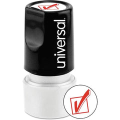 UNIVERSAL - Pre-inked Stock Stamps Type: Message Message: CHECK MARK (ICON) - All Tool & Supply