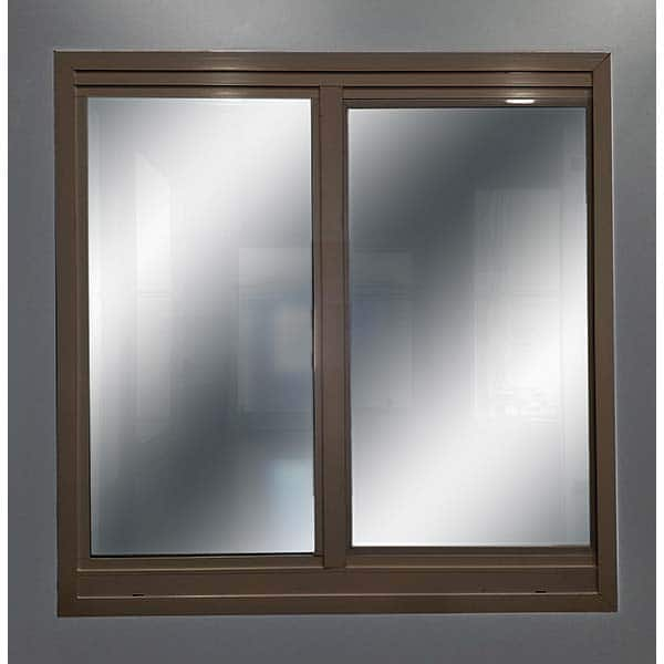 Temporary Structure Parts & Accessories; Product Type: Window; Width (Feet): 3; Height (Feet): 3; Additional Information: 1/4″ Tempered; Bronze Frame