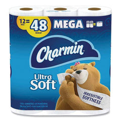 Charmin - Toilet Tissue Type: Standard Roll Ply: 2 - All Tool & Supply