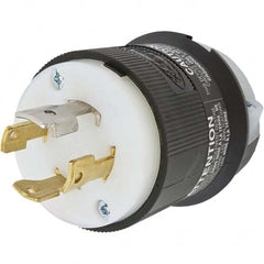 Hubbell Wiring Device-Kellems - 3-Phase Wye 277/480 VAC 30A NEMA L19-30P Industrial Twist Lock Plug - All Tool & Supply