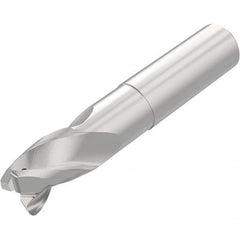 Niagara Cutter - 1/2", 3/4" LOC, 1/2" Shank Diam, 3" OAL, 3 Flute Solid Carbide Square End Mill - All Tool & Supply