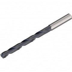 Seco - 6.1mm 140° Solid Carbide Taper Length Drill Bit - All Tool & Supply