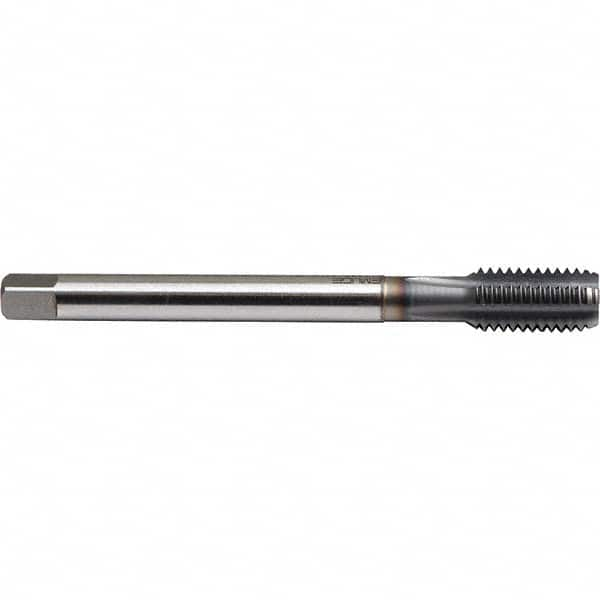 Emuge - M16x1.50 Metric Fine 6H 0 Flute TiCN Finish Powdered Metal Machine Tap - All Tool & Supply