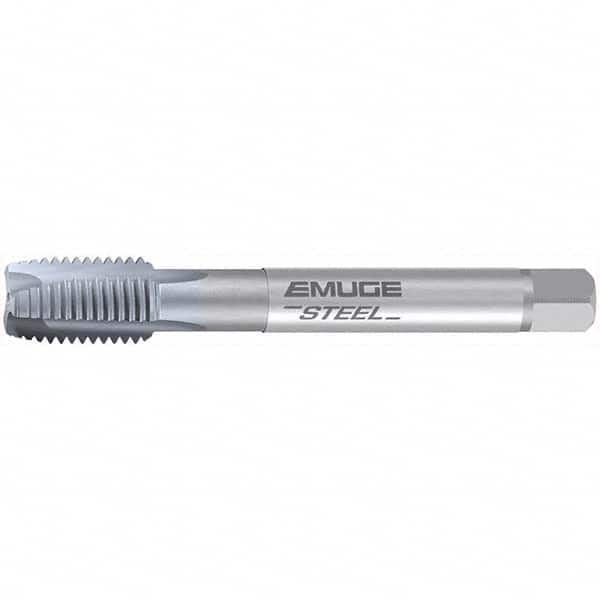 Emuge - M24x3.00 Metric 6H 0 Flute CRT Finish Powdered Metal Spiral Point Tap - All Tool & Supply