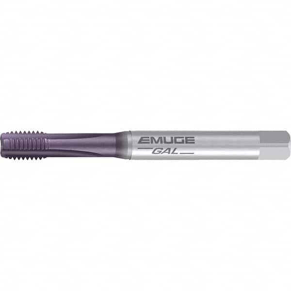 Emuge - M16x2.00 Metric 4 Flute TiCN Finish Powdered Metal Spiral Point Tap - All Tool & Supply