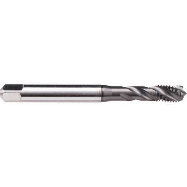 Spiral Flute Tap: #0-80, UNF, 2 Flute, Modified Bottoming, 3B Class of Fit, Cobalt, GLT-1 Finish 1.626″ OAL, Right Hand Flute, Right Hand Thread, H1, Series BU50C310