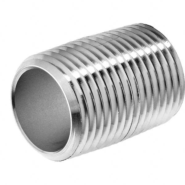 USA Sealing - 1 x 1.5" 316 Stainless Steel Pipe Nipple - All Tool & Supply