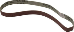 Tru-Maxx - 1/2" Wide x 18" OAL, 180 Grit, Aluminum Oxide Abrasive Belt - Aluminum Oxide, Very Fine, Coated - All Tool & Supply