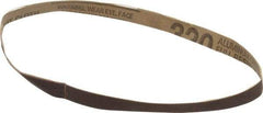 Tru-Maxx - 1/2" Wide x 18" OAL, 320 Grit, Aluminum Oxide Abrasive Belt - Aluminum Oxide, Extra Fine, Coated - All Tool & Supply