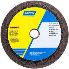 Norton - Tool & Cutter Grinding Wheels Wheel Type: Type 11 Superabrasive Wheel Type Number: B42 - All Tool & Supply