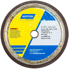 Norton - Tool & Cutter Grinding Wheels Wheel Type: Type 11 Superabrasive Wheel Type Number: B42 - All Tool & Supply