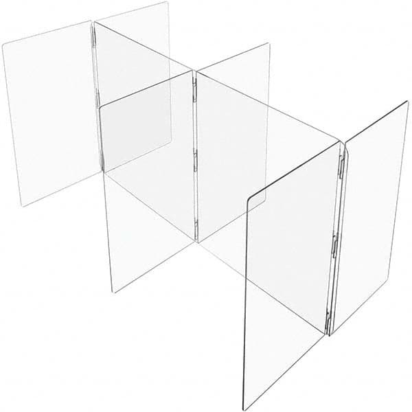 USA Sealing - 48" x 96" Self-Supporting Partition & Panel System-Social Distancing Barrier - All Tool & Supply