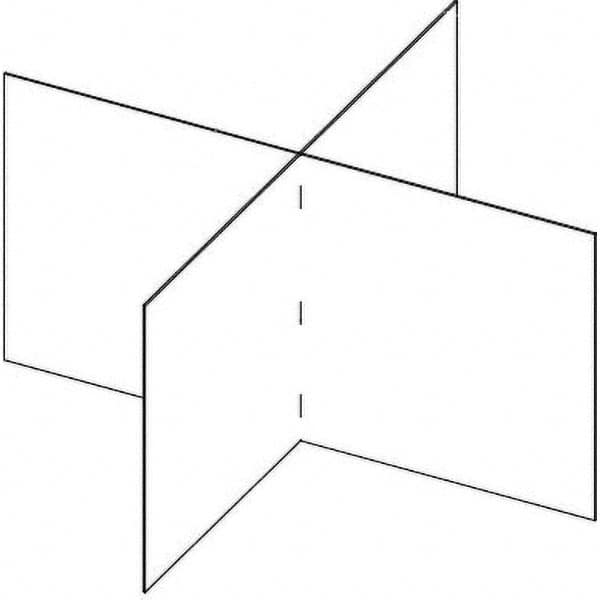 USA Sealing - 24" x 48" Self-Supporting Partition & Panel System-Social Distancing Barrier - All Tool & Supply