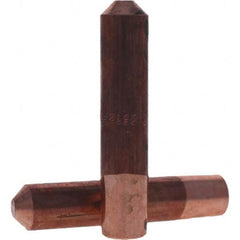 Tuffaloy - Spot Welder Tips For Use With: 7RW Electrode Holder Type: Straight Tip E Nose (Truncated) - All Tool & Supply