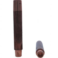 Tuffaloy - Spot Welder Tips For Use With: 6RW Electrode Holder Type: Straight Shank for 6RW Female Cap - All Tool & Supply