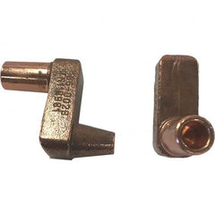 Tuffaloy - Spot Welder Tips For Use With: 5RW Electrode Holder Type: Misc Double Bend Tip E Nose (Truncated) - All Tool & Supply