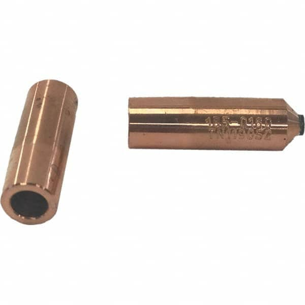 Tuffaloy - Spot Welder Tips For Use With: 5RW Electrode Holder Type: Refactory Straight Tip A Nose (Pointed) - All Tool & Supply