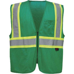 GSS Safety - Size S/M Green Mesh General Purpose High Visibility Vest - All Tool & Supply