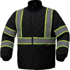 GSS Safety - Size M Black Waterproof & Wind Resistant Jacket - All Tool & Supply