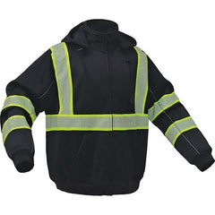 GSS Safety - Size 2XL Black High Visibility Sweatshirt - All Tool & Supply