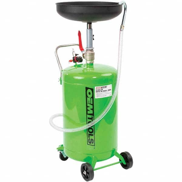 OEM Tools - Oil Drain Containers Type: Oil Drain w/Casters Container Size: 18 Gal. - All Tool & Supply