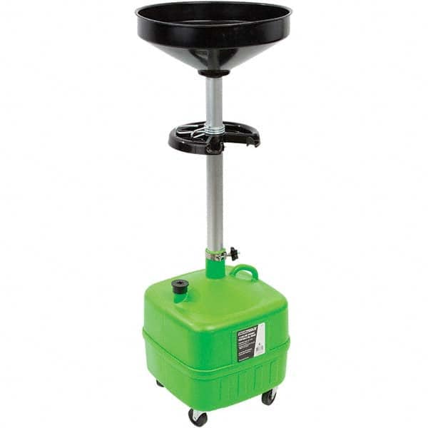 OEM Tools - Oil Drain Containers Type: Oil Lift Drain w/Casters Container Size: 9 Gal. - All Tool & Supply