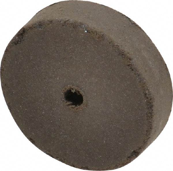 Cratex - 1" Diam x 1/8" Hole x 1/4" Thick, Surface Grinding Wheel - Medium Grade, Rubber Bond - All Tool & Supply