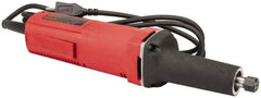 Milwaukee Tool - 1/4 Inch Collet, 21,000 RPM, Straight, Electric Die Grinder - 120 Volt, 4.5 Amp, 8 Ft. Long Cord - All Tool & Supply